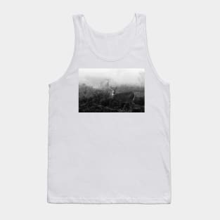 The rut in B&W - White-tailed Deer Tank Top